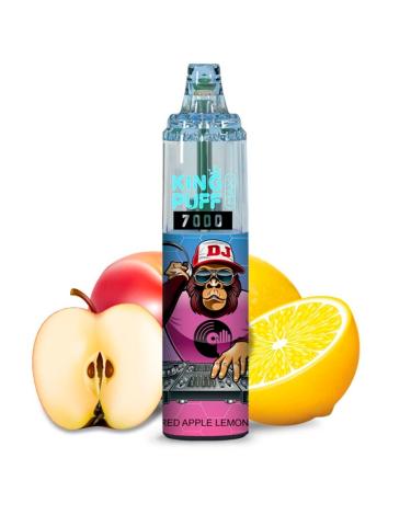 Red Apple Lemon 7000 puffs - KING PUFF v2 - SIN NICOTINA