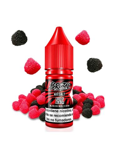 RED & BLACK 10 ml - Brutal by Just Juice Sour – Líquido con SALES DE NICOTINA