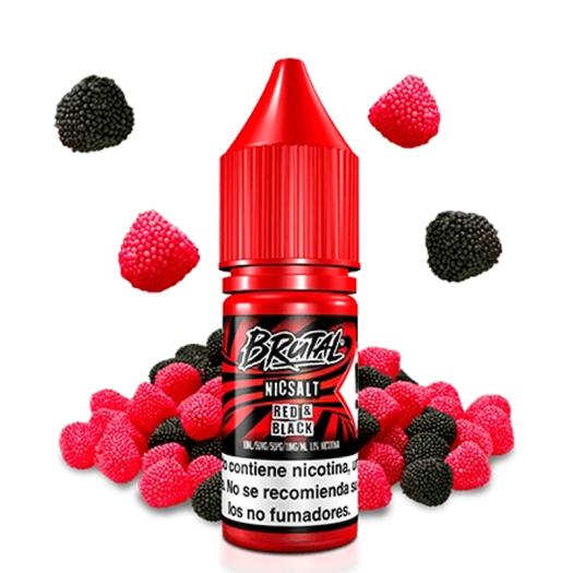 RED & BLACK 10 ml - Brutal by Just Juice Sour – Líquido con SALES DE NICOTINA