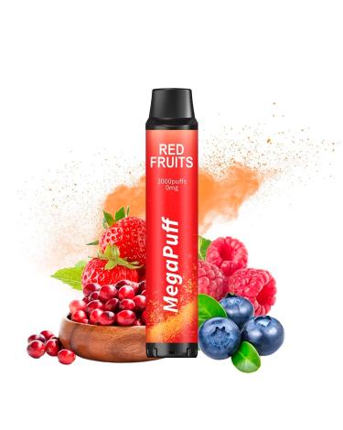 Red Fruits MegaPuff – 3000 PUFF – Desechable SIN NICOTINA