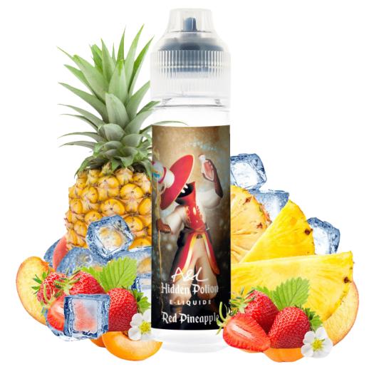 RED PINEAPPLE - Hidden Potion by A&L - 50 ML + 10 ml Nicokit Gratis