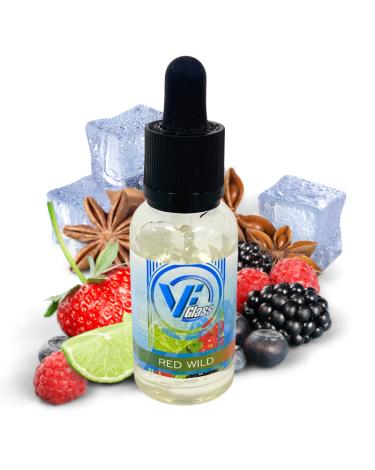 RED WILD Vap Fip 20ml + 10 ml Nicokit – VF GLASS