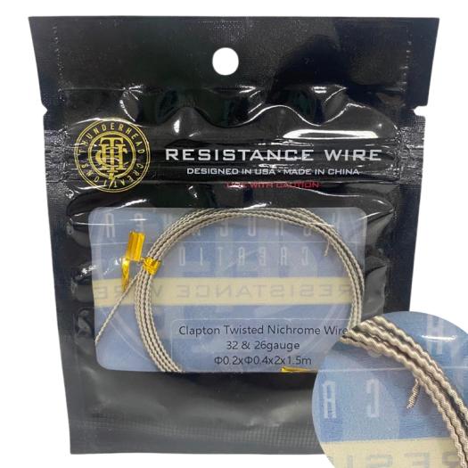 Resistance Wire Clapton Twisted Nichrome Wire 0.20x0.4x2x1.5m