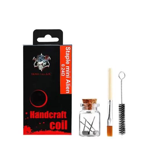 Resistencia Artesanal Staple mini Alien 0.24ohm - Demon Killer