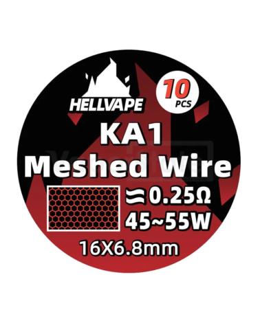Resistencia Mesh Wire KA1 - 0.25 Ohm - Dead Rabbit M RTA - Hellvape