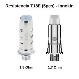 Resistencia T18E 1,5 ohm y 1,7ohm (5pcs) - Innokin