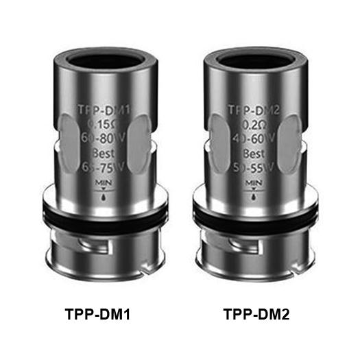 Resistencia TPP-DM1 y TPP-DM2 - Voopoo