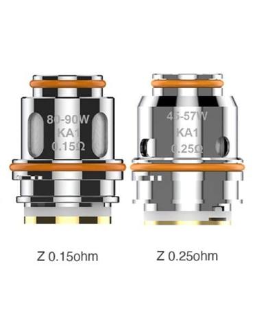 Resistencias Aegis Z 0.15/0.25Ω - Geekvape