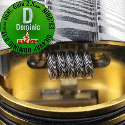 Resistencias Artesanales C4V DOMINIC (ALIEN) - OIL4VAP ✅