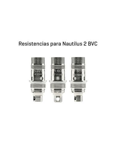 Resistencias Aspire Nautilus BVC - Aspire Coils Nautilus