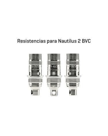 Resistencias Aspire Nautilus BVC - Aspire Coils Nautilus