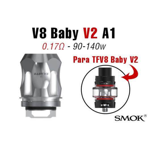 Resistencias Baby V2 A1 TFV8 V2 / TFV Mini V2 – TFV8 Baby V2 Coils