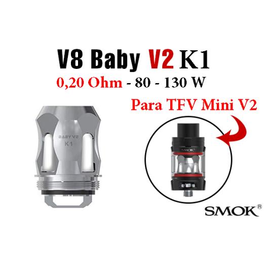 Resistencias Baby V2 K1 TFV8 V2 / TFV Mini V2 – TFV8 Baby V2 Coils