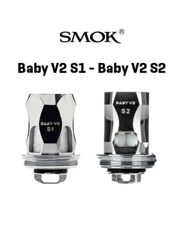 Resistencias Baby V2 S1 0.15Ω Y Baby V2 S2 0.15Ω  – TFV8 Baby V2 Coils