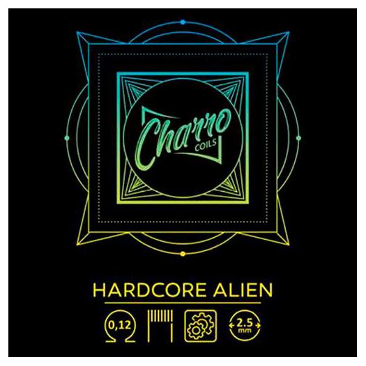 Resistencias Charro Coils Dual Hardcore Alien 0.12 Ohm (Pack 2) - Charro Coils Resistencias Charro Coils Dual Hardcore Alien 0.12 Ohm (Pack 2) - Charro Coils