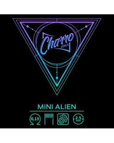 Resistencias Charro Coils Dual Mini Alien 0.12 Ohm (Pack 2) - Charro Coils