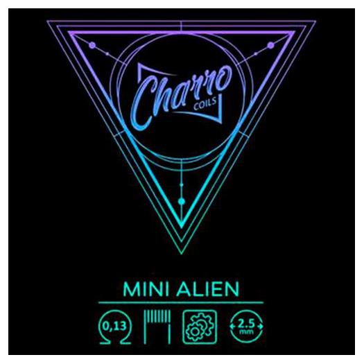 Resistencias Charro Coils Dual Mini Alien 0.12 Ohm (Pack 2) - Charro Coils Resistencias Charro Coils Dual Mini Alien 0.12 Ohm (Pack 2) - Charro Coils