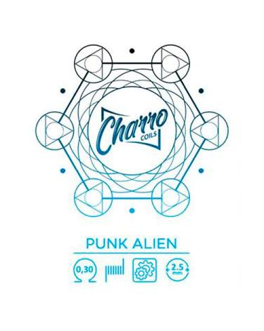 Resistencias Charro Coils Single Punk Alien 0.30 Ohm (Pack 2) - Charro Coils
