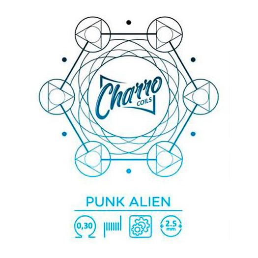 Resistencias Charro Coils Single Punk Alien 0.30 Ohm (Pack 2) - Charro Coils Resistencias Charro Coils Single Punk Alien 0.30 Ohm (Pack 2) - Charro Coils