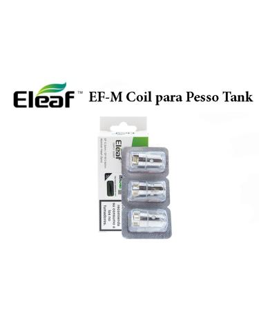 Resistencias Eleaf EF-M Coil para Pesso Tank (3pcs) - Eleaf Coils