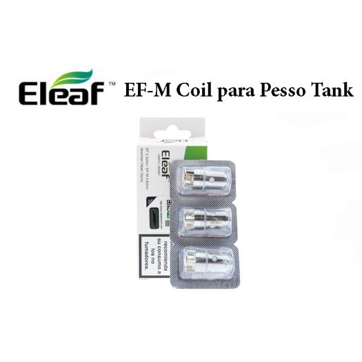 Resistencias Eleaf EF-M Coil para Pesso Tank (3pcs) - Eleaf Coils