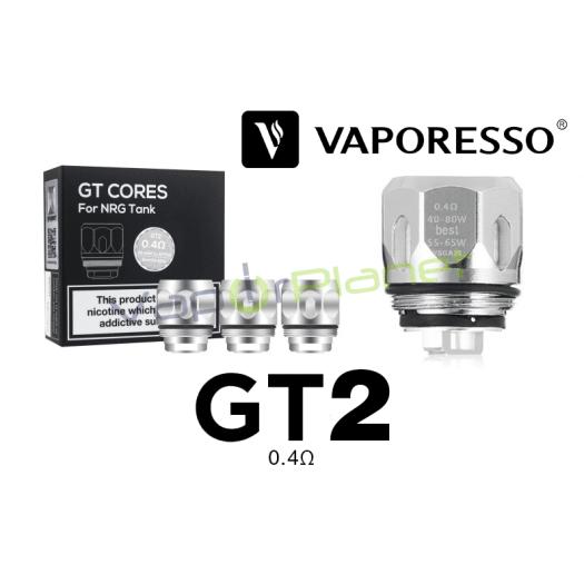 Resistencias GT2 Core 0.40 ohms – Vaporesso
