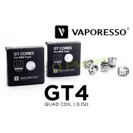 Resistencias GT4 Core 0.15 ohms – Vaporesso