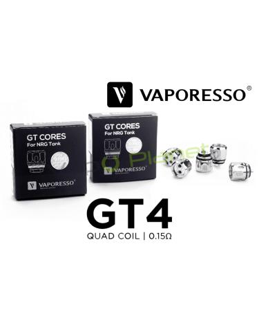 Resistencias GT4 Core 0.15 ohms – Vaporesso Coil