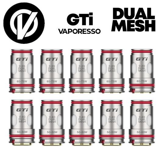 Resistencias GTi | DUAL MESH | Vaporesso