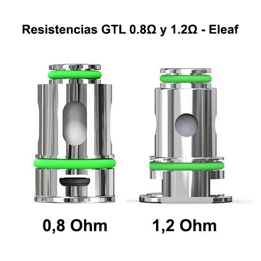 Resistencias GTL 0.4Ω - 0.8Ω y 1.2Ω - Eleaf Coil