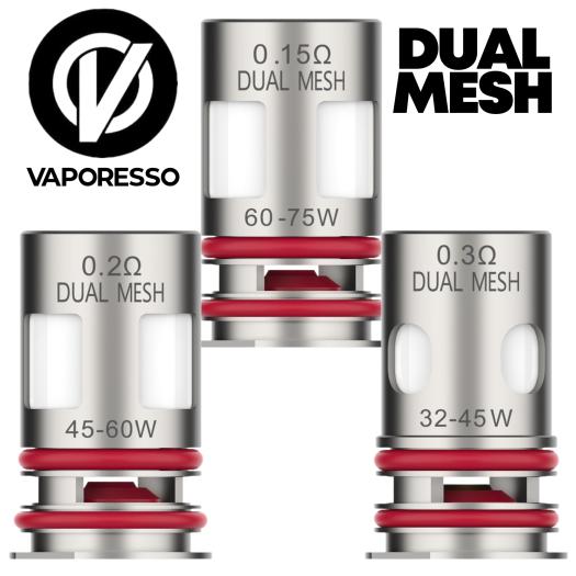 Resistencias GTX DUAL MESH Vaporesso