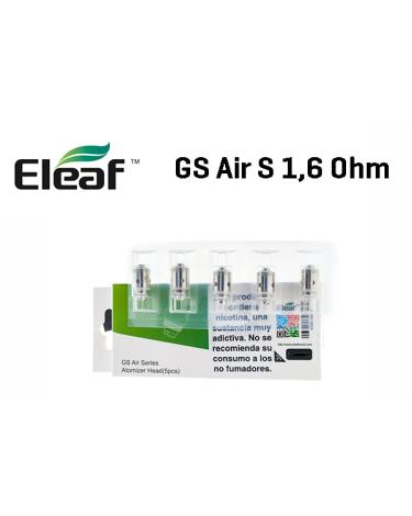 Resistencias iTap Gs Air S Mesh 1,6Ω – Eleaf Coil