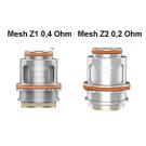 Resistencias Mesh Z1 0.4Ω y Mesh Z2 0.2Ω – Serie Z Geekvape