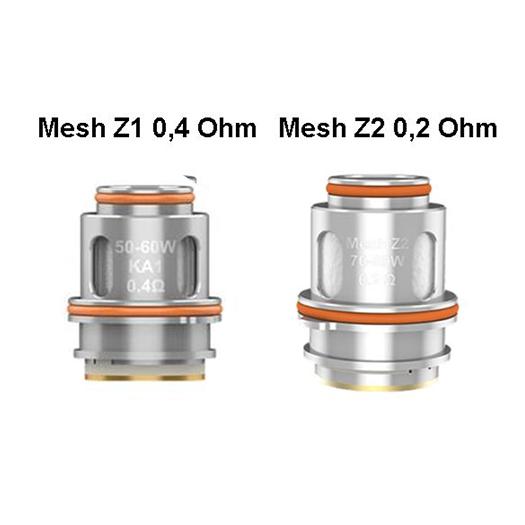 Resistencias Mesh Z1 0.4Ω y Mesh Z2 0.2Ω – Serie Z Geekvape Resistencias Mesh Z1 0.4Ω y Mesh Z2 0.2Ω – Serie Z Geekvape