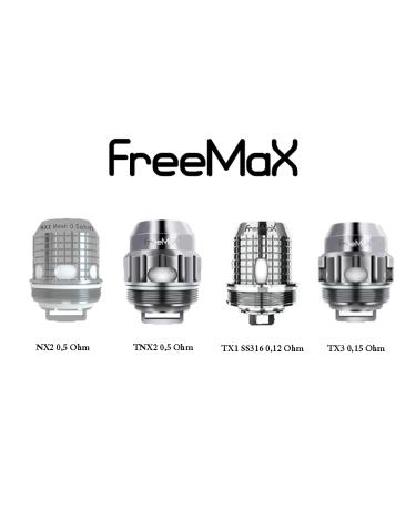 Resistencias NX2 - TNX2 - TX1 SS316 y TX3 para Fireluke - Freemax Coils