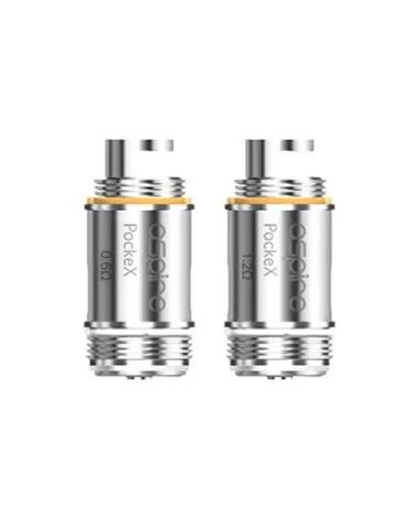 Resistencias para PockeX 0.6Ω/1.2Ω - Aspire Coils