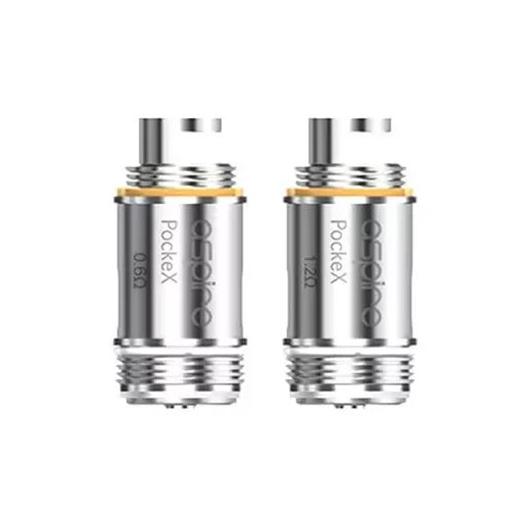 Resistencias para PockeX 0.6Ω/1.2Ω - Aspire Coils