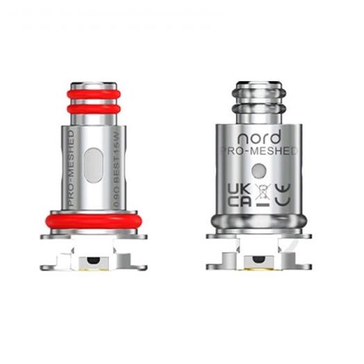 Resistencias para Pod Nord Pro 0.6/0.9Ω - Smoktech