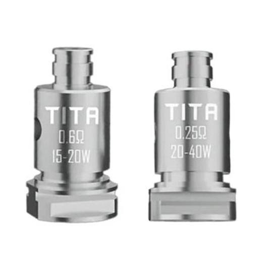 Resistencias para Pod Tita 0.6 Ω / 0.25 Ω - Veepon