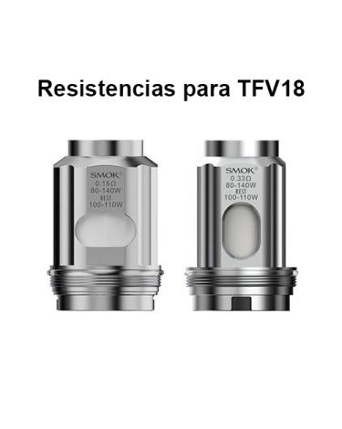 Resistencias para TFV18 – Smoktech TFV18 Coils