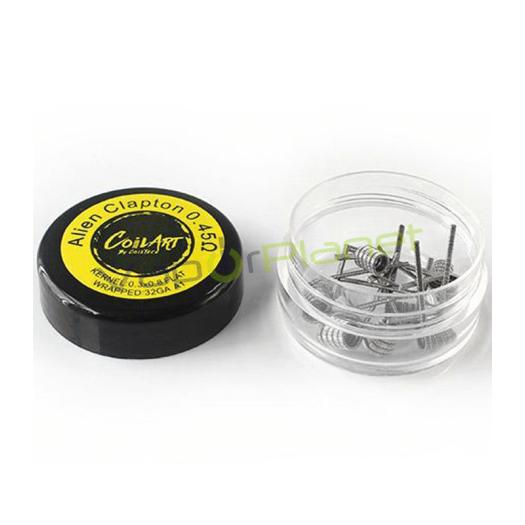 Resistencias Prefabricadas Alien Clapton 0.45Ω CoilART (10uds)