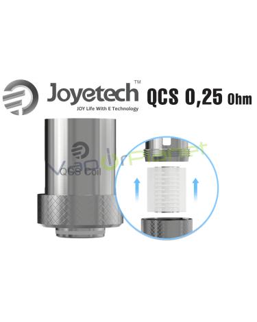 Resistencias QCS 0,25 Ohm – Joyetech Coils