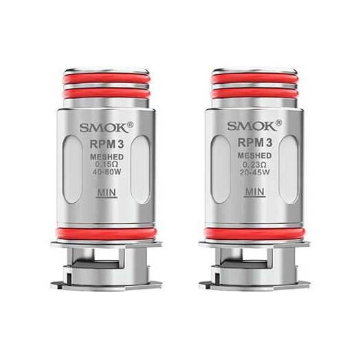 Resistencias RPM3 Meshed 0.15Ω/0.23 Ω - Smoktech Resistencias RPM3 Meshed 0.15Ω/0.23 Ω - Smoktech