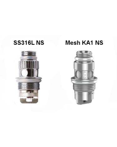 Resistencias SS316L NS y Mesh KA1 NS para Pod Frenzy – Geekvape