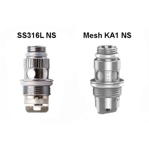 Resistencias SS316L NS y Mesh KA1 NS para Pod Frenzy – Geekvape
