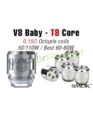 Resistencias T8 TFV8 Baby - TFV8 Baby T8 Coils