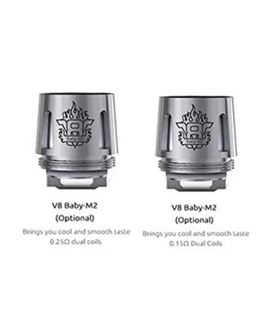 Resistencias TFV8 Baby M2 0.15 Ohm y 0.25 Ohm