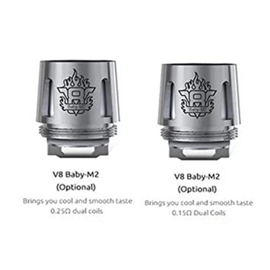 Resistencias TFV8 Baby M2 0.15 Ohm y 0.25 Ohm