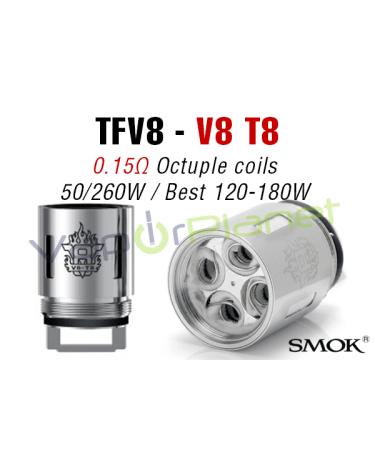 Resistencias V8 T8 TFV8 - TFV8 V8-T8 Coils