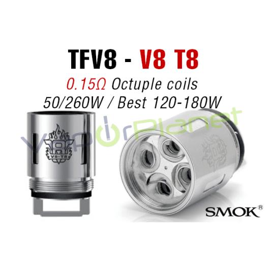 Resistencias V8 T8 TFV8 - TFV8 V8-T8 Coils